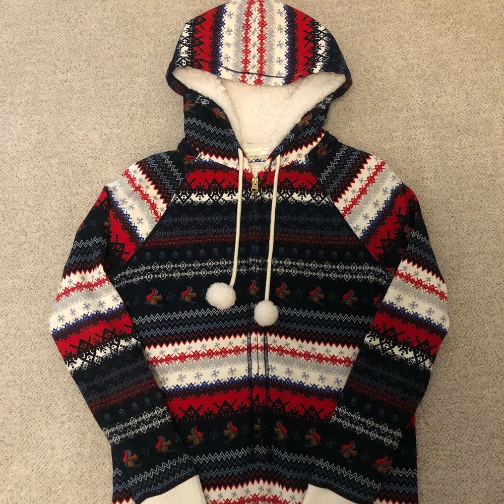 Abercrombie and Fitch holiday themed onesie